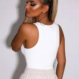 lulu & sky Women Sleeveless Bodysuit image 2