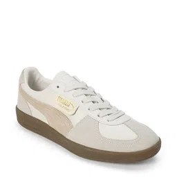 puma Lace-Up Sneakers With Faux Leather upper image 2