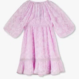 rio girls Girls Self-Design Flounce Dress image 2