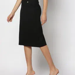 fig Women Relaxed Fit Pencil Skirt image 2