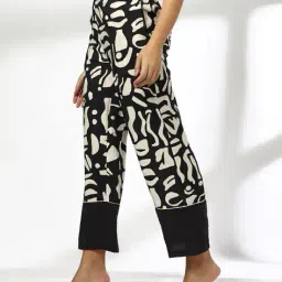 fig Women Printed Straight Fit Pants image 2