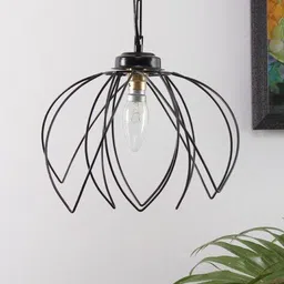 devansh Rose Iron Hanging Lamp image 2