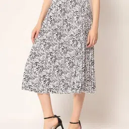 lookshine Women Textured A-line Skirt image 2