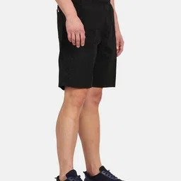 t-base Men Regular Fit Cotton Shorts with Insert Pockets image 2