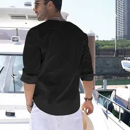 dapperfield Men Short Kurta image 2