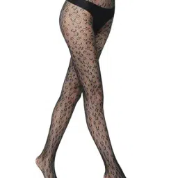 neska moda Women High-Rise Fishernet Pantyhose Stockings image 2