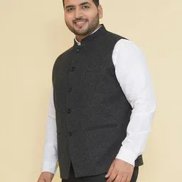john pride Men Regular Fit Nehru jacket image 2