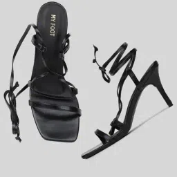 mft couture Stilettos with Gladiator Straps image 2