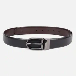 allen solly Men Leather Textured Belt image 2
