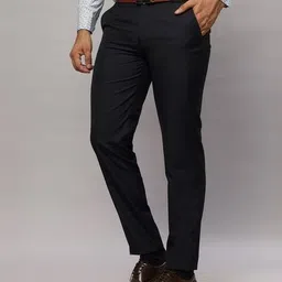 fashion world Men Slim Fit Trousers image 2