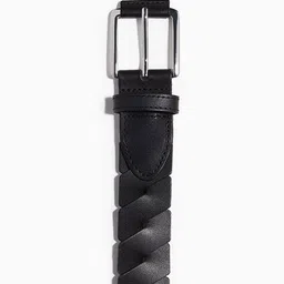 h&m Men Classic Leather Metal Buckle Belt image 2