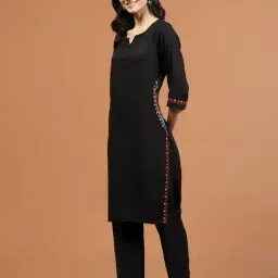 mbz.in by meena bazaar Women Straight Kurta Set image 2