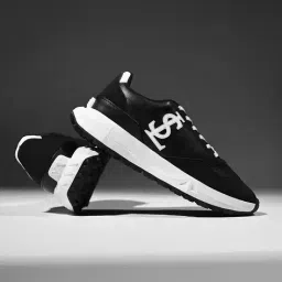 louis stitch Men Lace-Up Round-Toe Sneakers image 2