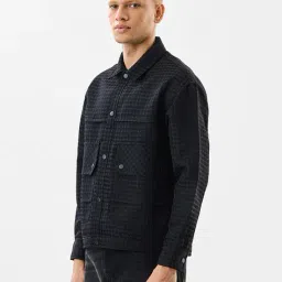 snitch Men Spread-Collar Relaxed Fit Jacket image 2