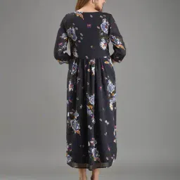 kaheksa Women Floral Print A-Line Dress image 2