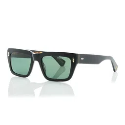 shisen fox Unisex Habiki Havana Polarized Rectangular Sunglasses-SG180 image 2