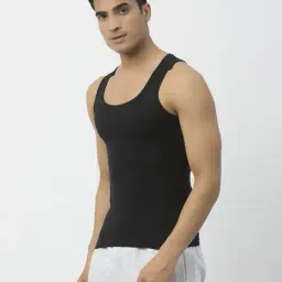 john players Men Cotton Sleeveless Vest image 2