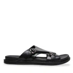 regal Men Genuine Leather Slip-On Sandals image 2