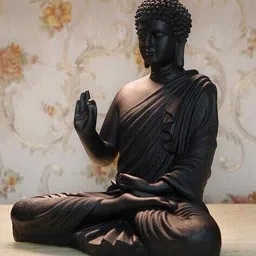 nayra handicrafts Decorative Meditating Buddha Idol image 2