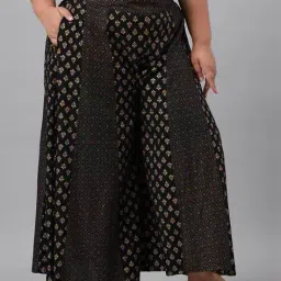 juniper Printed Flared Palazzos image 2