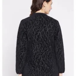 zigo Women Embellished Cardigan with Button Closure image 2