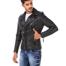 leather retail Men Regular Fit Jacket image 2