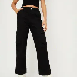 max Women Relaxed Fit Trousers image 2