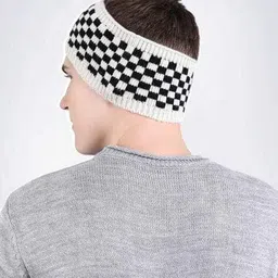 bharatasya Men Knitted Woven Headband image 2
