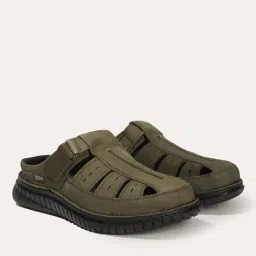 lee cooper Men Leather Slip-On Sandals image 2