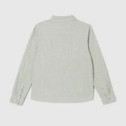 max Boys Striped Regular Fit Shirt image 2