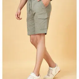 people by pantaloons Men Regular Fit Cargo Shorts image 2