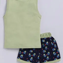 pixie n prince Boys Typographic Print Shorts & T-shirt Set image 2