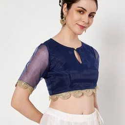 studiorasa Women Lace Side-Open Blouse image 2