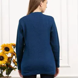 dadu dayal Women V-Neck Button-Down Cardigan image 2