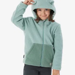 decathlon QUECHUA - Kids Sherpa Fleece Jacket image 2