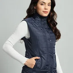 ar-fit Women Regular Fit Bomber Jacket image 2