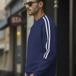 buda jeans co Men Regular Fit Round-Neck Sweatshirt image 2