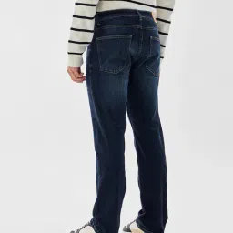 snitch Men Lightly-Washed Straight Fit Jeans image 2