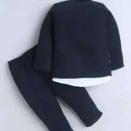 fourfolds Boys 3-Piece Suit Set with Bow image 2