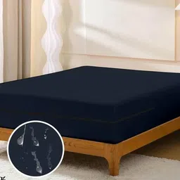 dream care Waterproof Fitted Mattress Cover with Zipper image 2