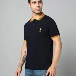 u.s. polo assn. Men Slim Fit Polo T-Shirt with Logo Embroidery image 2