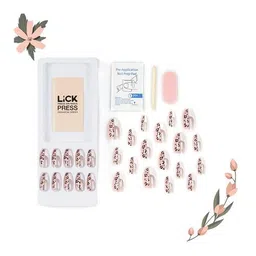 lick Women Set of 28 Reusable Artificial Press On Nails image 2