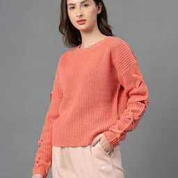 mode by red tape Round Neck Pull Over Pullover image 2