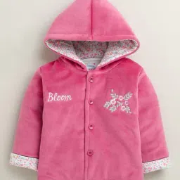 bumzee Floral Print Hooded-Neck Set image 2