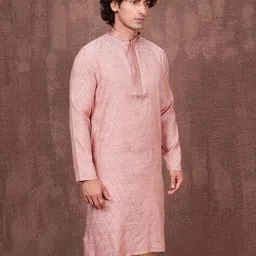 ethnic india Men Regular Fit Long Kurta image 2