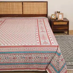 fabindia Printed Single Bedsheet image 2