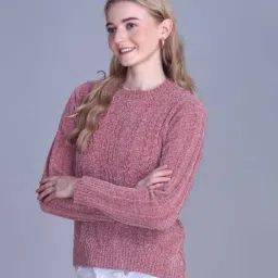 montrex Women Regular Fit Self-design Top image 2