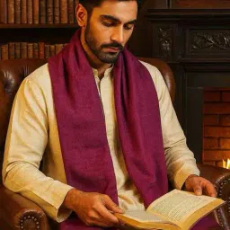 muffly Men Striped Stole image 2