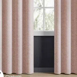 haus & kinder Blush Daisy Jacquard Door Curtain image 2