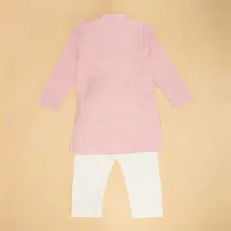 indus route by pantaloons Boys Kurta Pyjamas Set with Mandarin Collar image 2